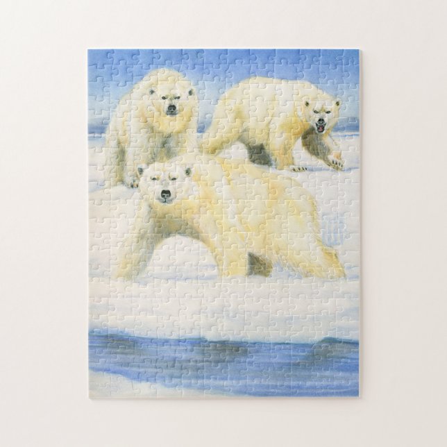 Polar Bears Jigsaw Puzzle (Vertical)