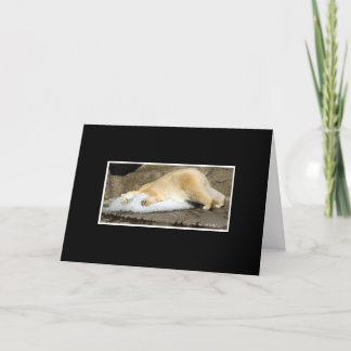 polar bears miss you card