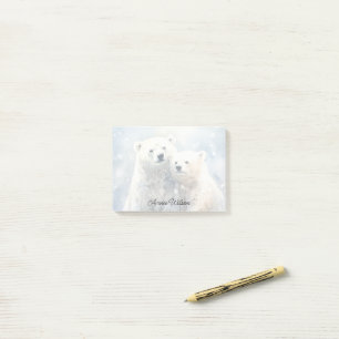 Polar Bears Post-it Notes