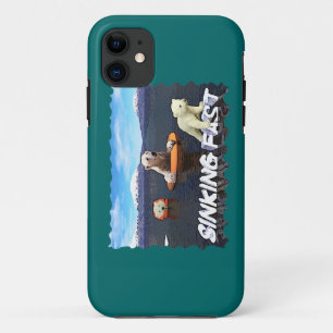 Polar Bears - Sinking Fast iPhone 11 Case