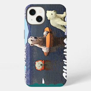 Polar Bears - Sinking Fast iPhone Case