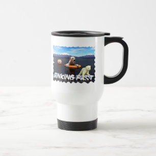 Polar Bears - Sinking Fast Travel Mug