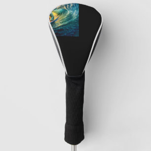 Polar Bears Surfing 02 Design By Rich AmeN Gill Golf Head Cover