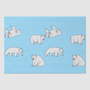 Polar Bears Tissue Paper