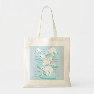 Polar Bears Tote Bag