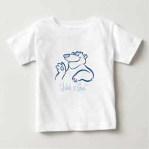 Polar Bear's Wild Smile Baby T-Shirt
