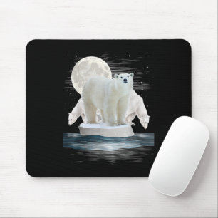 Polar Bears Wildlife Zoo Animal Lover Zookeeper Na Mouse Pad
