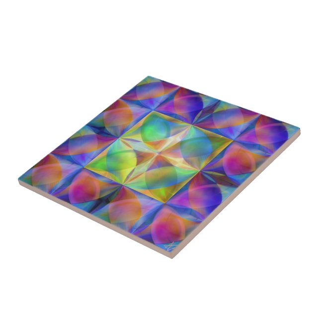 Polar Design II Ceramic Tile (Side)