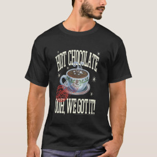 Polar Express Hot Chocolate Illustration Christmas T-Shirt