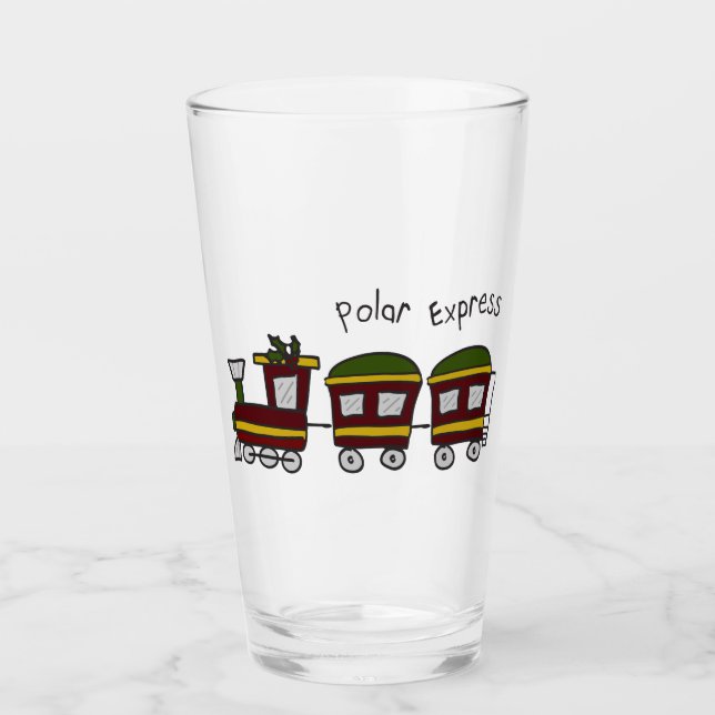 Polar Express Train Glass (Front)