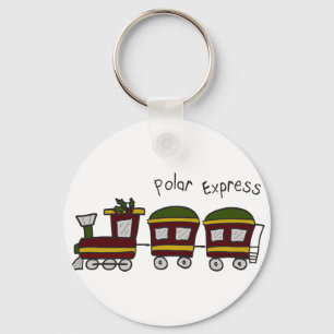 Polar Express Train Key Ring