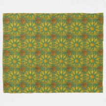Polar Forro blanket with Mandala