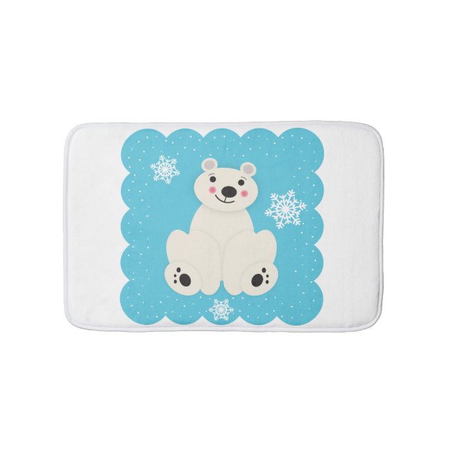 Polar Friend Bath Mat (Front)
