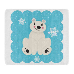 Polar Friend Cutting Board