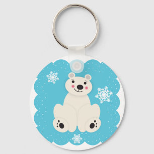 Polar Friend Key Ring