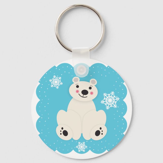 Polar Friend Key Ring (Front)