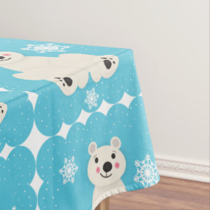 Polar Friend Tablecloth