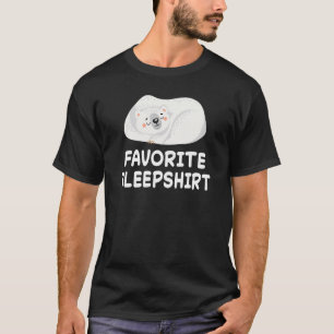 Polar Ice Bear Bears Nap Sleeping Sleep Pajama Nig T-Shirt