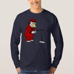 Polar Ice Fishing in Pyjamas T-Shirt