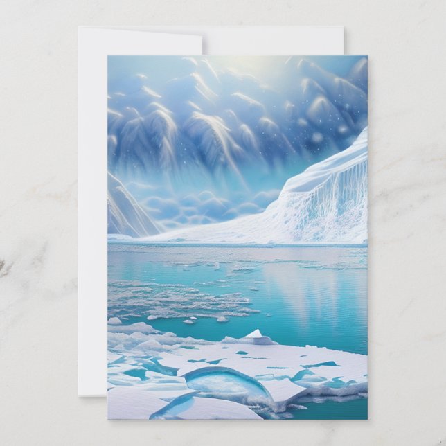 Polar Landscapes Invitation (Front)