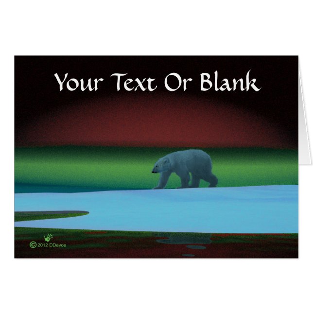 Polar Lights Polar Bear (Front Horizontal)