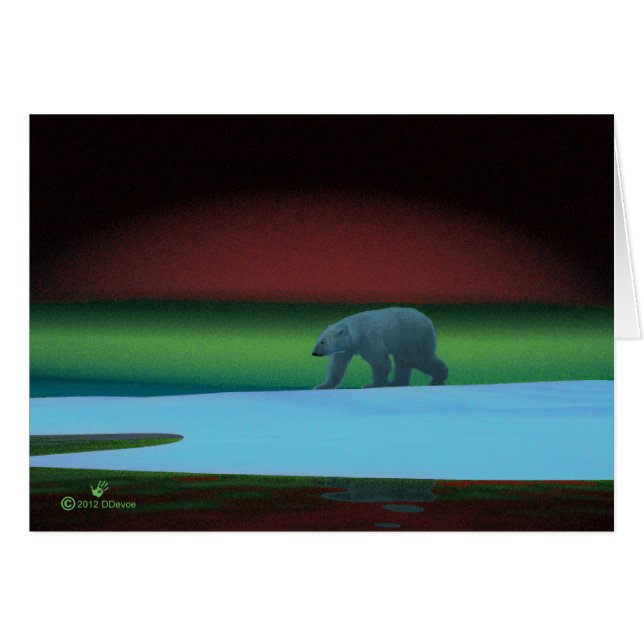 Polar Lights Polar Bear (Front Horizontal)