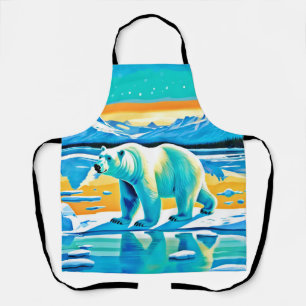 Polar Majesty: Arctic Landscape Apron