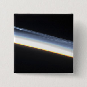 Polar mesospheric clouds 15 cm square badge
