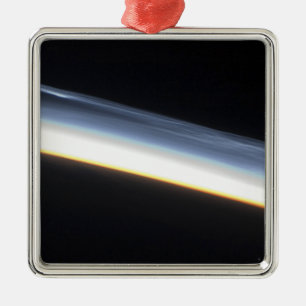 Polar mesospheric clouds metal tree decoration