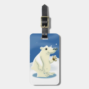 Polar Opposites Luggage Tag