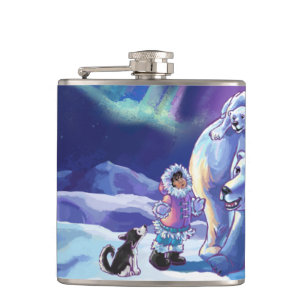 Polar Pals Hip Flask