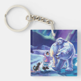 Polar Pals Key Ring