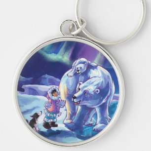 Polar Pals Key Ring
