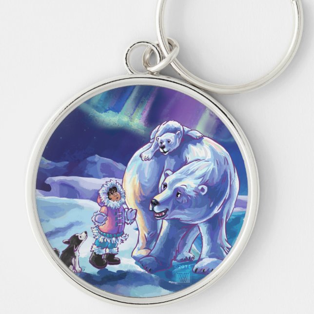 Polar Pals Key Ring (Front)