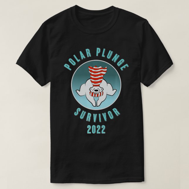 Polar Plunge 2022 Polar Bear Premium  T-Shirt (Design Front)