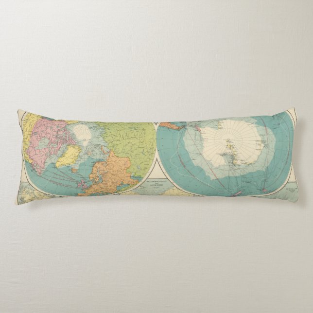 Polar Regions Body Cushion (Front)