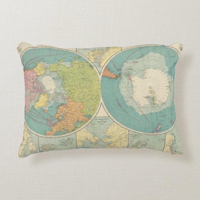 Polar Regions Decorative Cushion (Front)