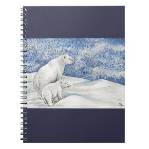 Polar Snow Bears Notebook