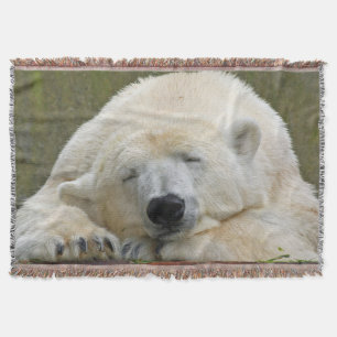 PolarBear20150501 Throw Blanket