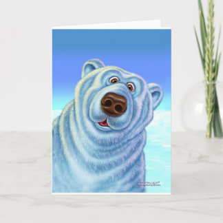 polarbear_card holiday card