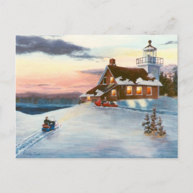 Polaris Sunset Postcard (Front)