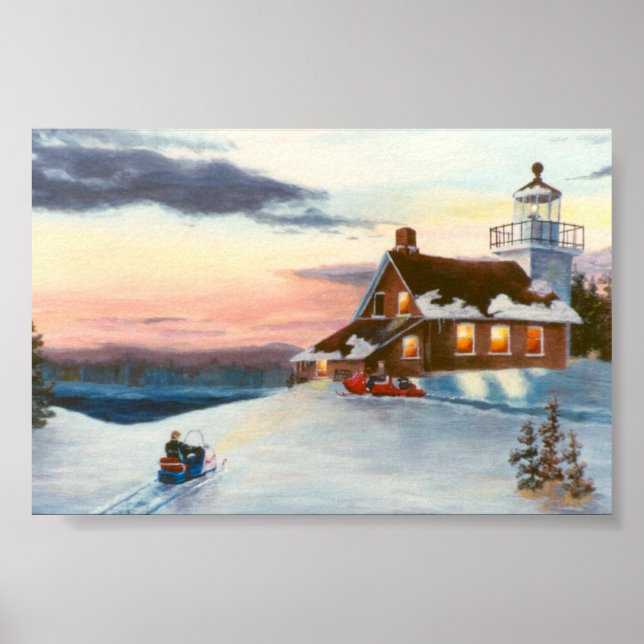 Polaris Sunset Poster (Front)