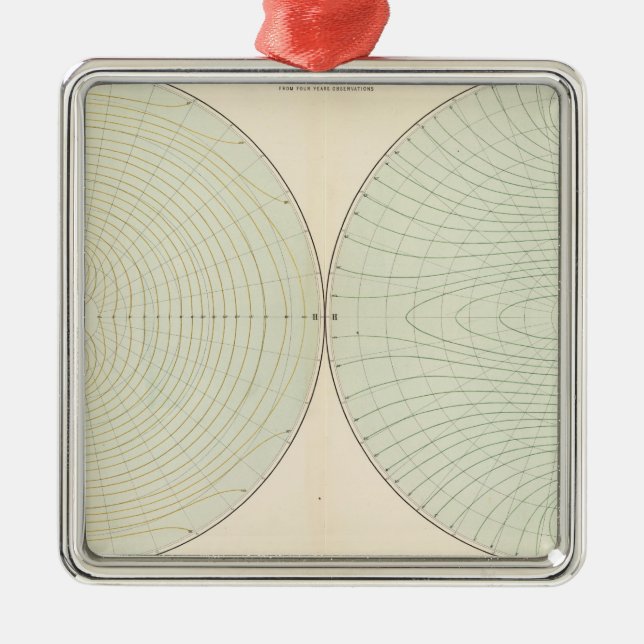 Polarisation atmosphere metal ornament (Front)