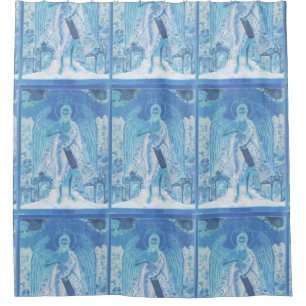 Polarised John the Baptist Shower Curtain