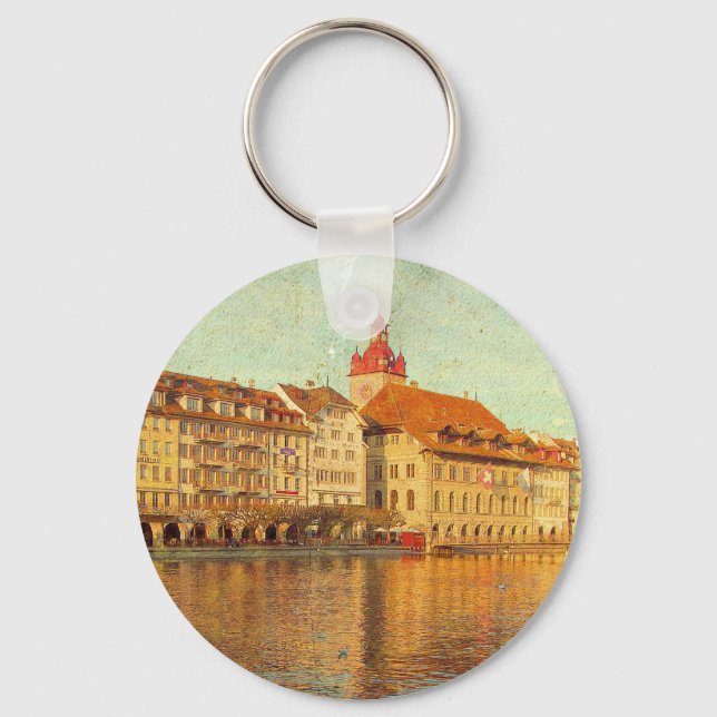 Polaroids from Lucerne Key Ring (Front)