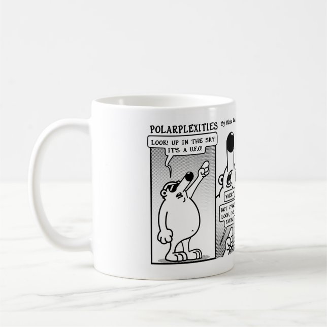 Polarplexities Cartoon Strip Coffee Mug (Left)