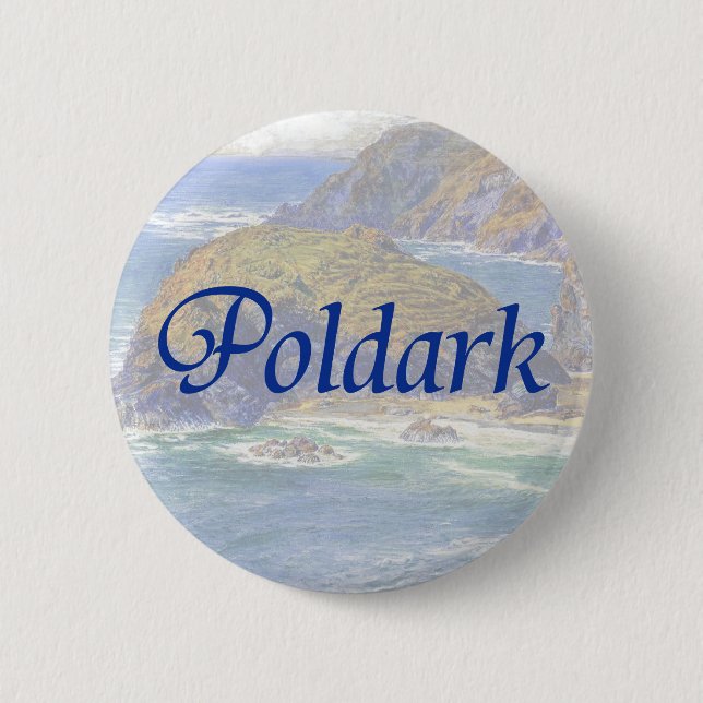 Poldark 6 Cm Round Badge (Front)