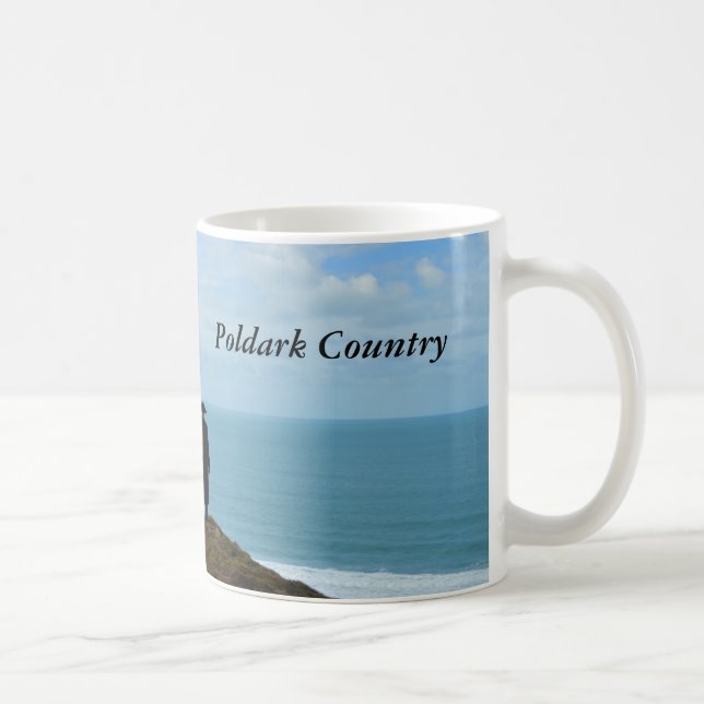 Poldark Country Photo Cornwall England Coffee Mug (Right)