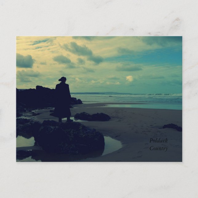 Poldark Country Photo Cornwall England Postcard (Front)