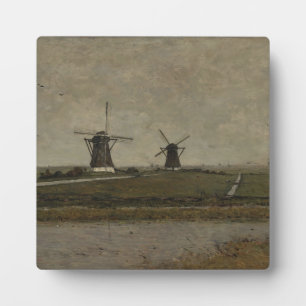 Polder with Mills near Overschie Plaque